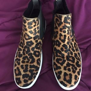 Leopard print Sam Edelman high tops Size: 8.5